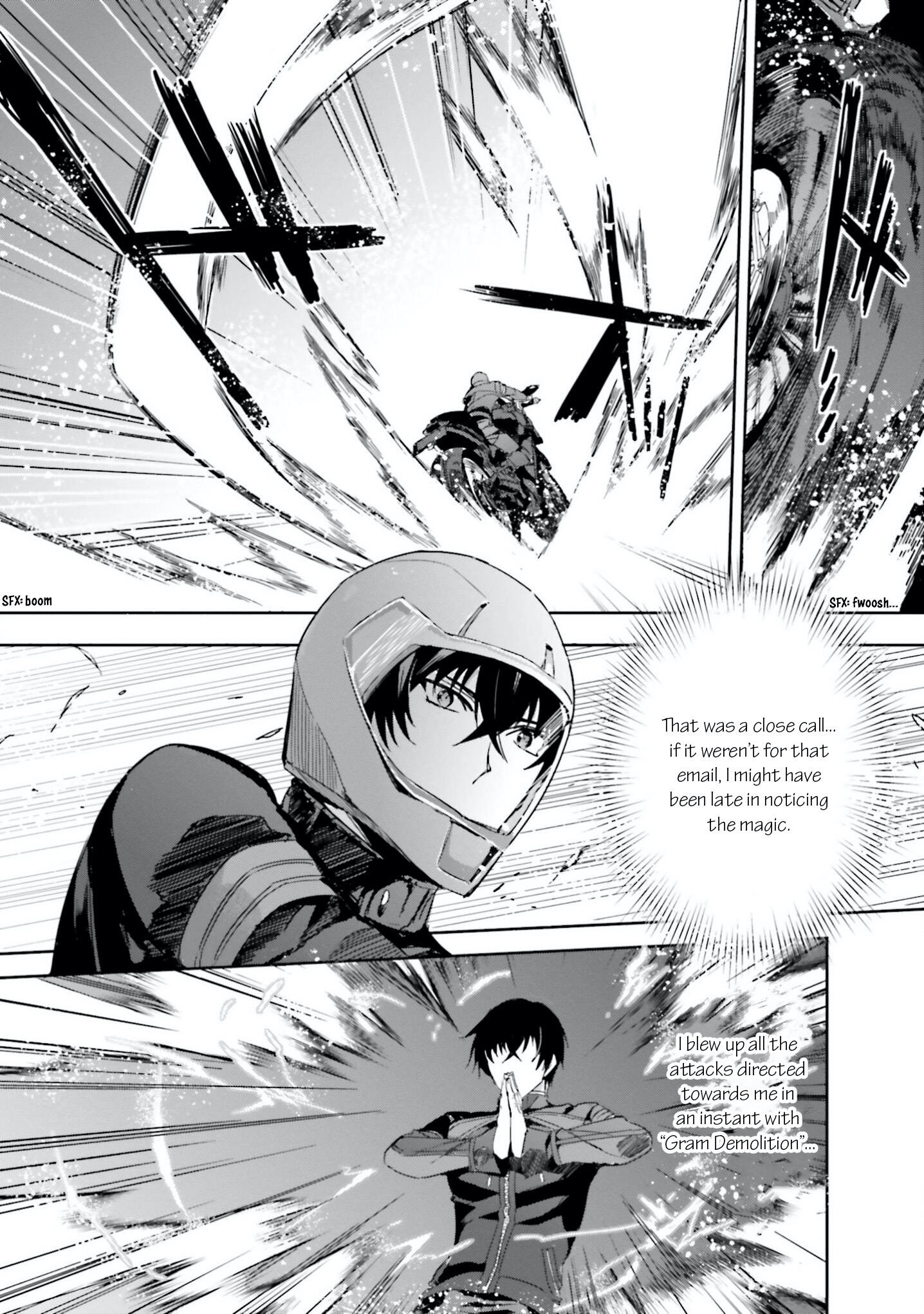 Mahouka Koukou no Rettousei - Steeplechase-hen Chapter 7 19